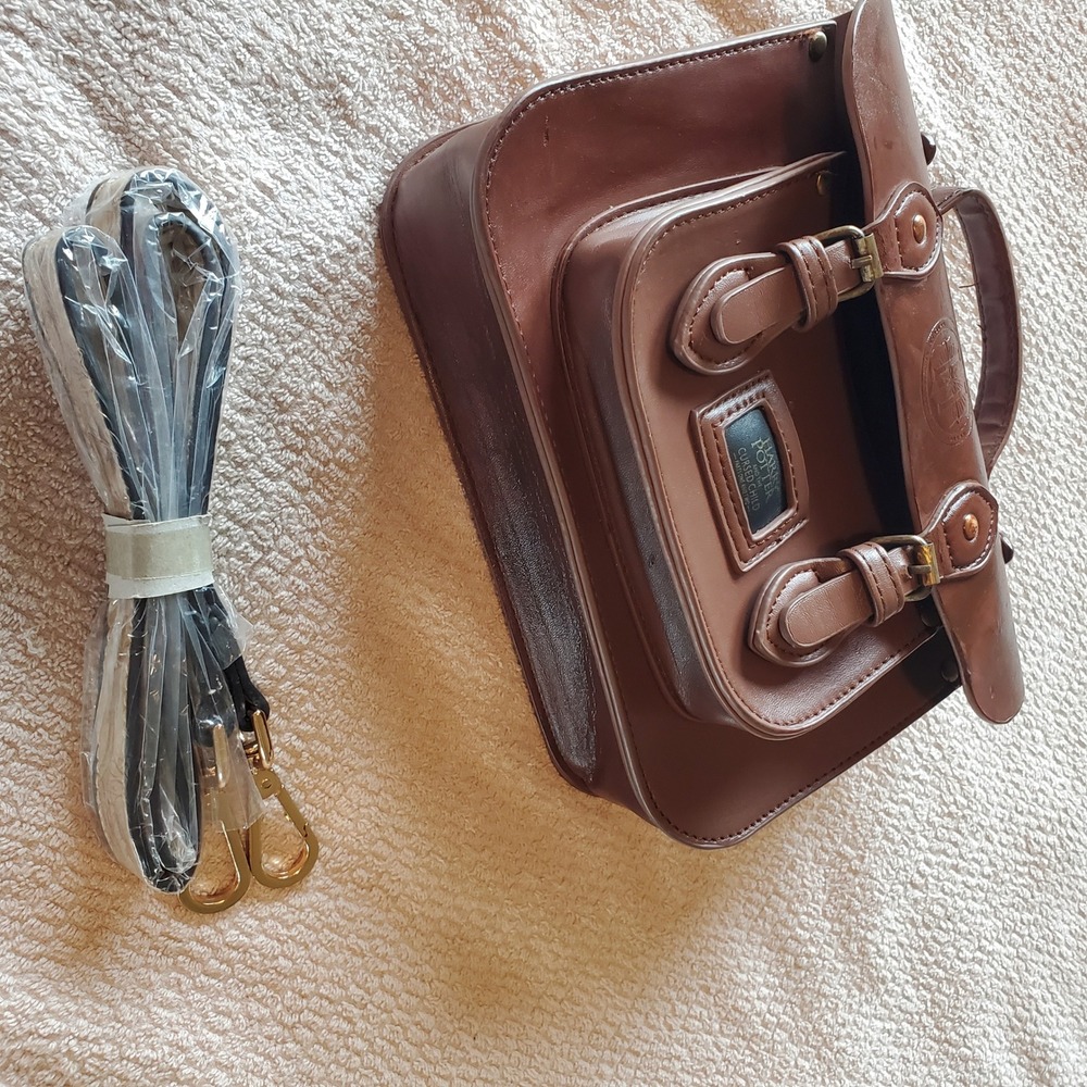 Harry Potter Cursed Child Brown Satchel Bag Crossbody Wizarding World‎ *read*